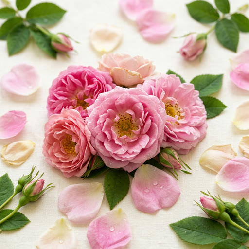 Rose fragrance note